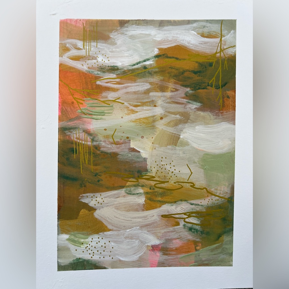 Original painting on paper board